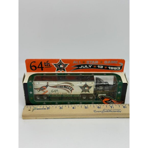 VTG 1993 Matchbox MLB All-Star Game Die-Cast Truck Baltimore Orioles New-in-Box - Picture 8 of 8